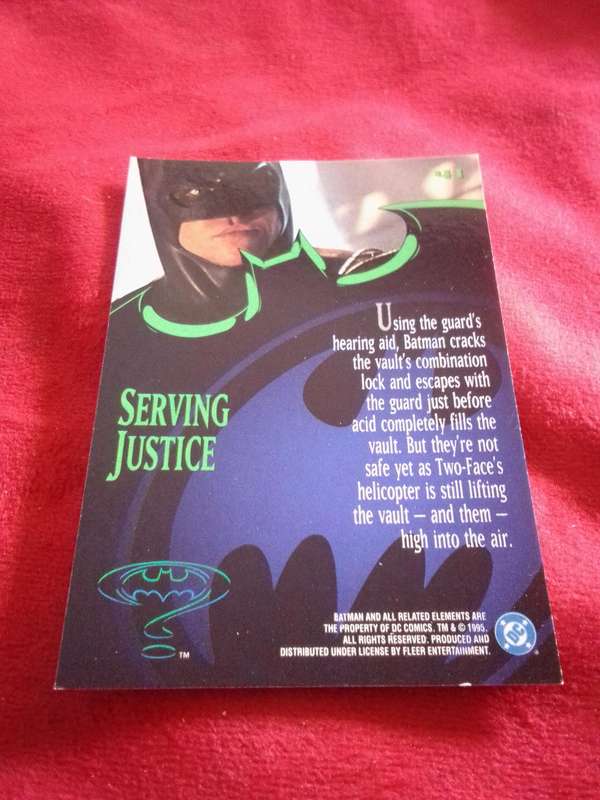 Batman #41 Fleer 95 Ultra Trading Card