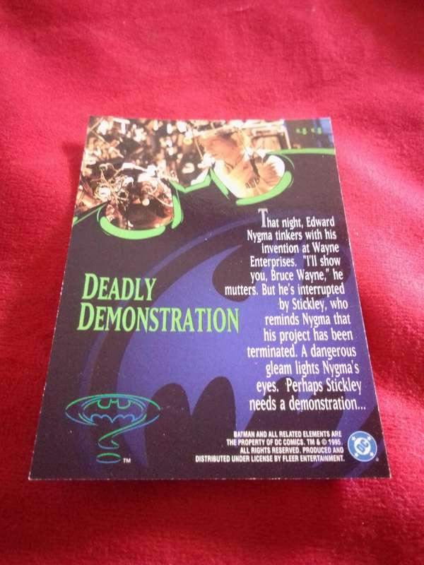 Batman #44 Fleer 95 Ultra Trading Card