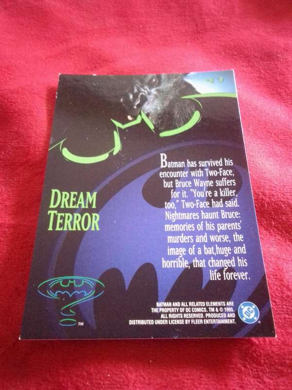 Batman #47 Fleer 95 Ultra Trading Card