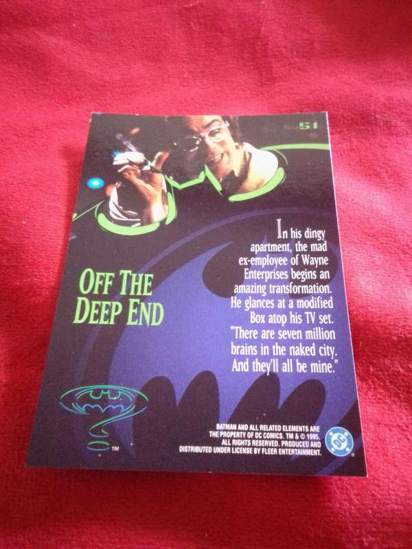 Batman #51 Fleer 95 Ultra Trading Card