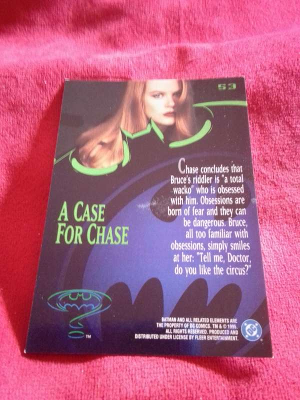 Batman #53 Fleer 95 Ultra Trading Card