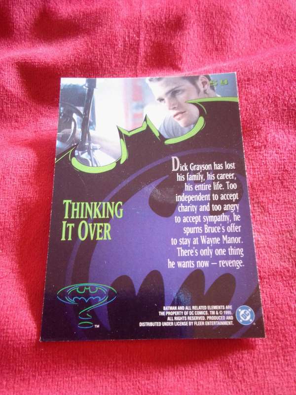 Batman #59 Fleer 95 Ultra Trading Card