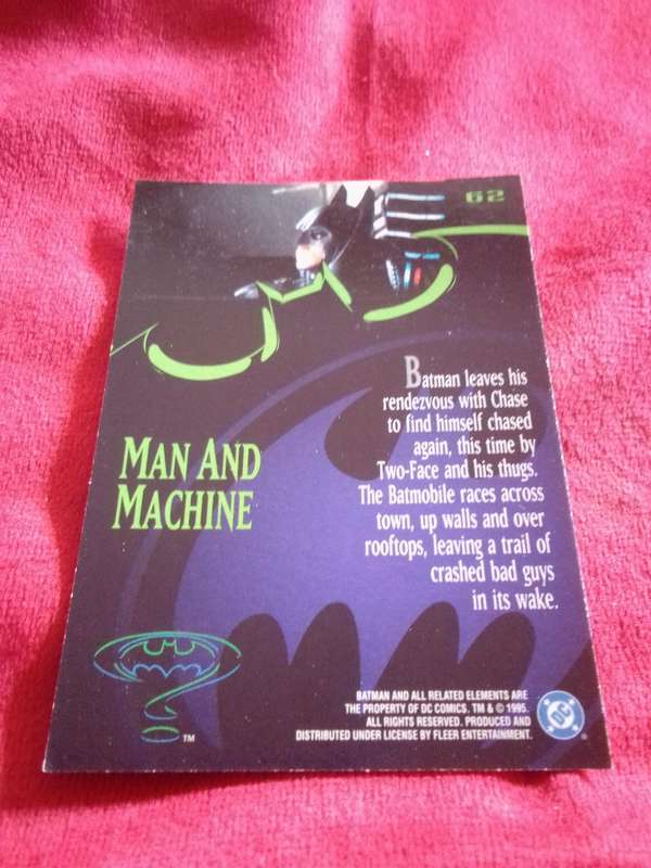 Batman #62 Fleer 95 Ultra Trading Card