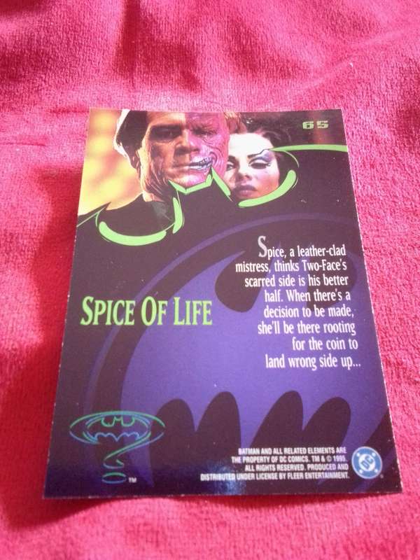 Batman #65 Fleer 95 Ultra Trading Card