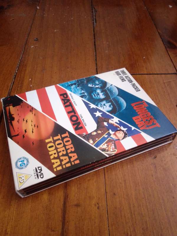 War Films DVD Boxset (Includes Patton 1970 - 8 Academy Awards)