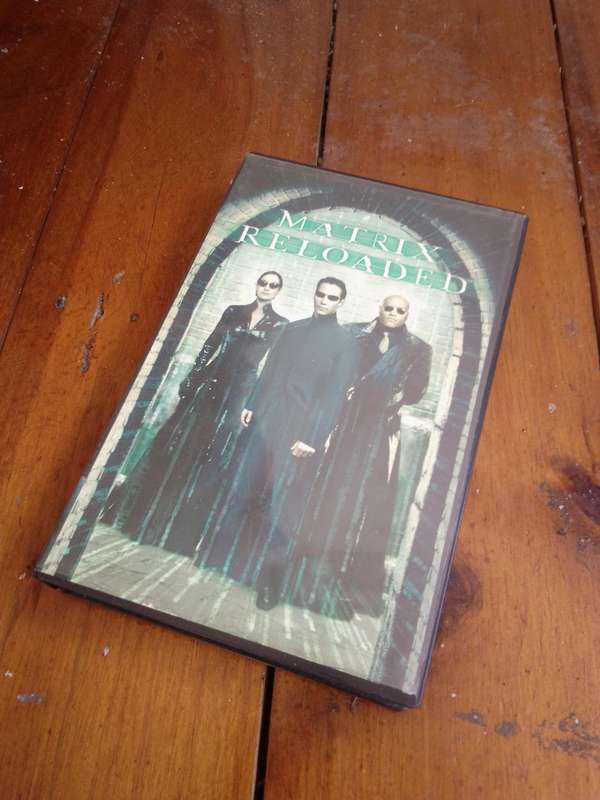 Matrix Reloaded VHS