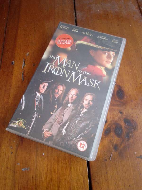 The Man In The Iron Mask VHS