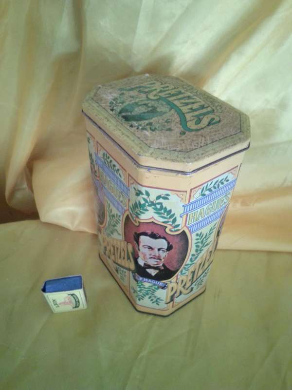 Vintage Hagues Pretzels Tin