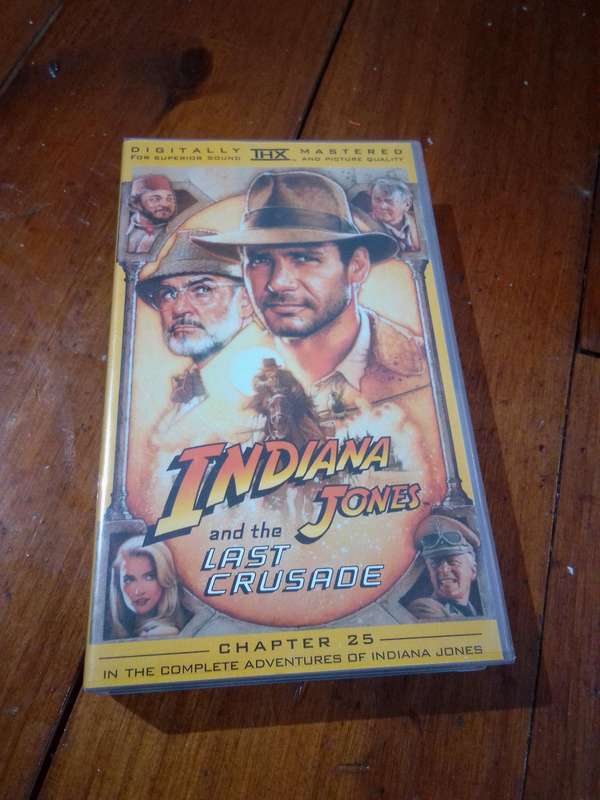 Indiana Jones and the Last Crusade VHS
