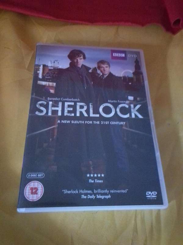 SHERLOCK - All Three Episodes Plus Special Features DVD Box Set