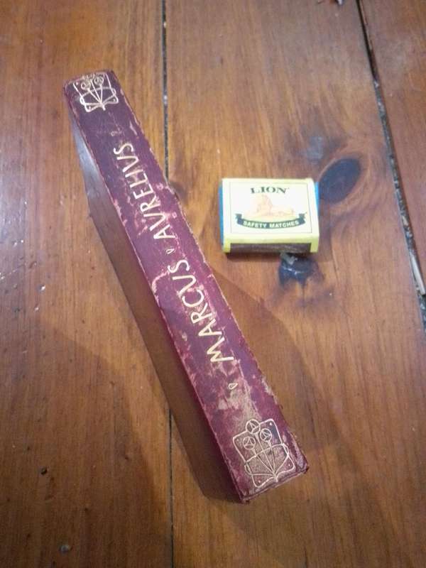 Circa 1910 Meditations of Marcus Aurelius Leather Bound
