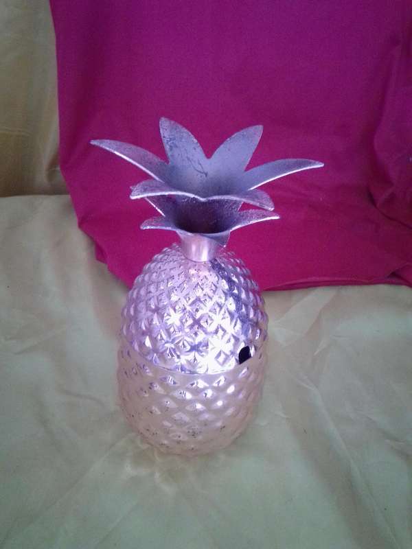Retro Pineapple Copper Glazed Cocktail Sippy Cup