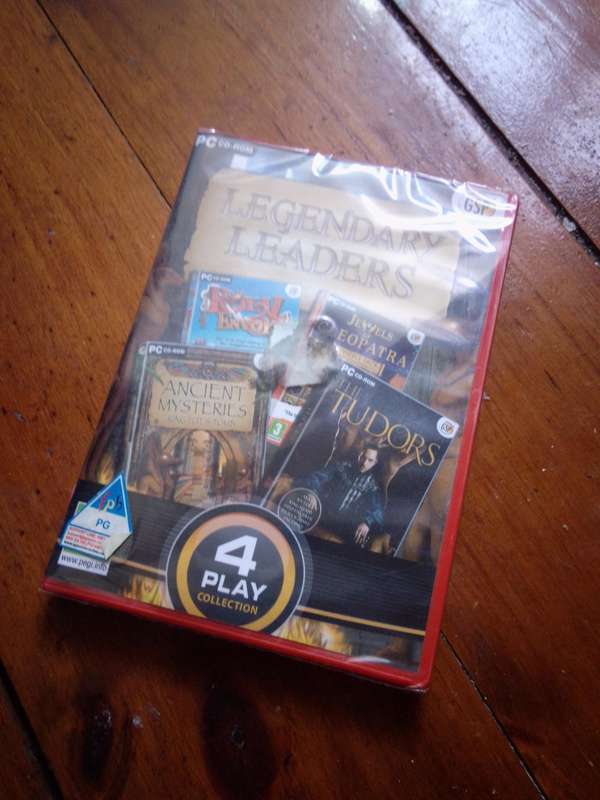 Legendary Leaders 4 Play Collection PC (Factory Sealed)
