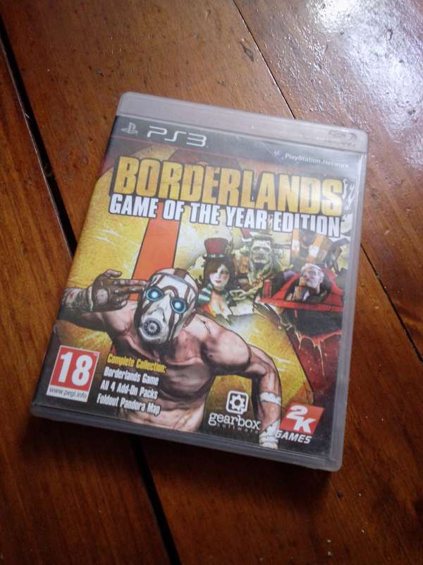 PS3 BORDERLANDS - Game of the Year Edition