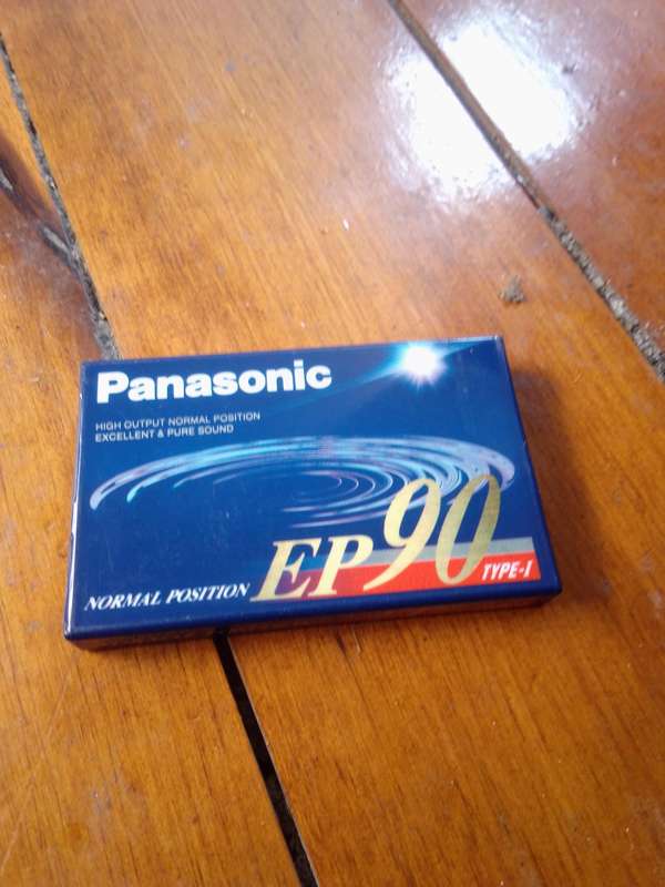 Factory Sealed Panasonic EP 90 Cassette