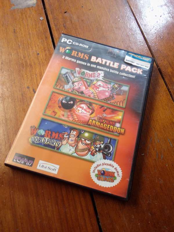 WORMS BATTLE PACK PC