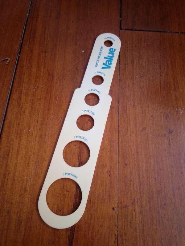 Value Pasta Measurer