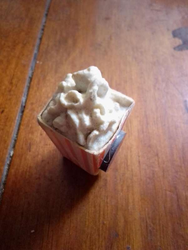 Retro Popcorn Fridge Magnet