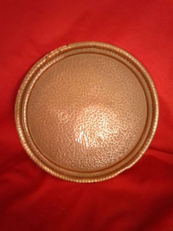 Rhodesian Copper Tray (Wine Bottle Coaster)