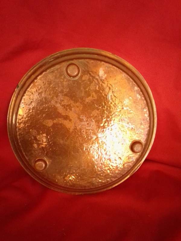 Rhodesian Copper Tray (Wine Bottle Coaster)