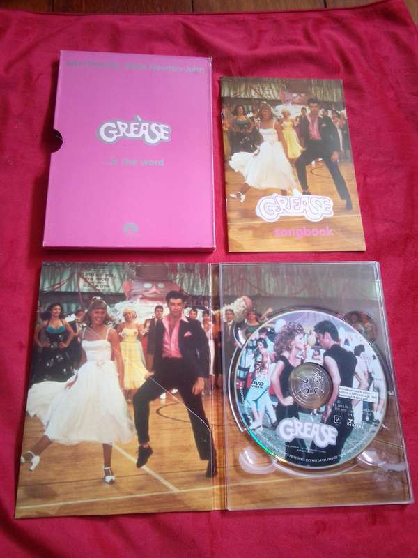 Rare 2002 Pink Sleeve Edition - GREASE DVD
