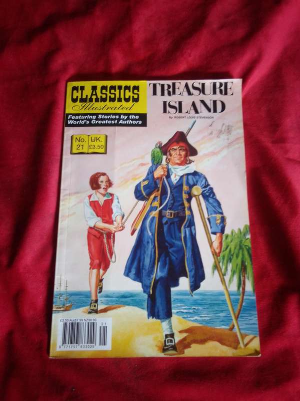 2010 Classics Illustrated Treasure Island Softcover
