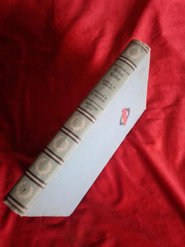 The Story of Helen Keller 1958 Illustrated Clothcover