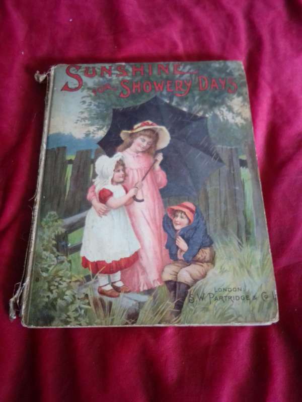 Rare 1914 Sunshine for Showery Days Hardcover