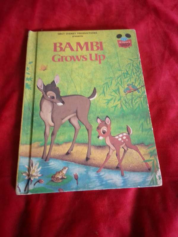Walt Disney Bambi Grows Up - 1979 1st American Edition Hardcover