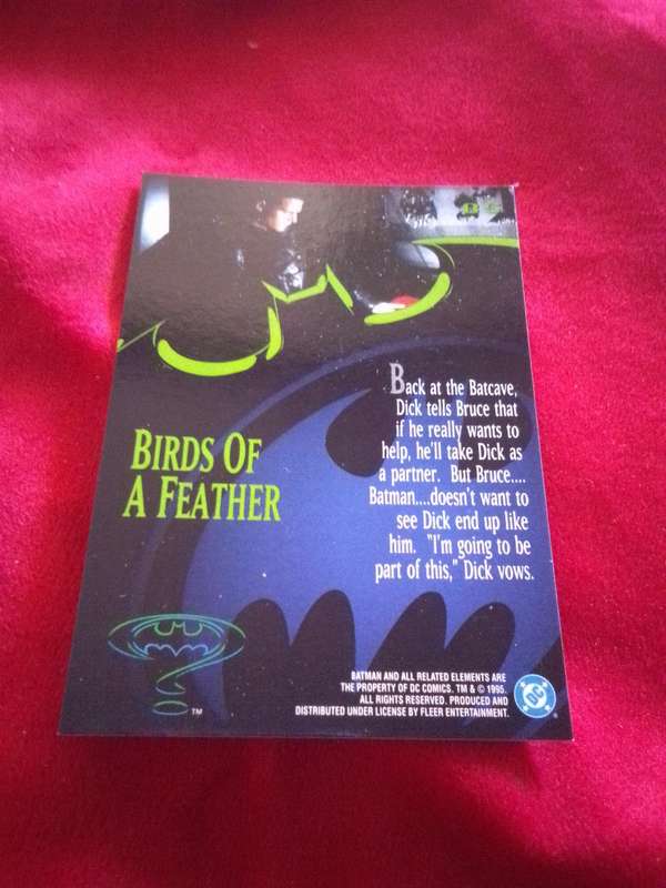 95 Fleer Ultra #85 Batman Trading Card