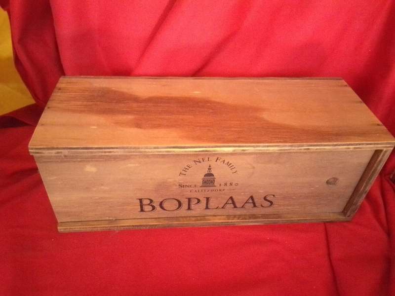 Boplaas Wine Bottle Wooden Storage Box