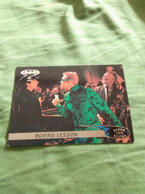 95 Fleer Ultra #72 Batman Trading Card