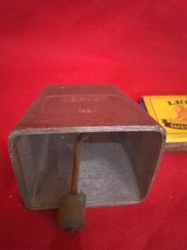 Vintage Repvet No 1 Cow Bell With Original Clapper