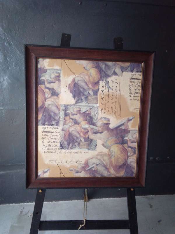 1994 Timney Fowler Limited Fabric Artwork 'The Librarian'