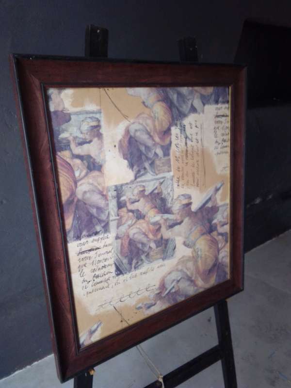 1994 Timney Fowler Limited Fabric Artwork 'The Librarian'