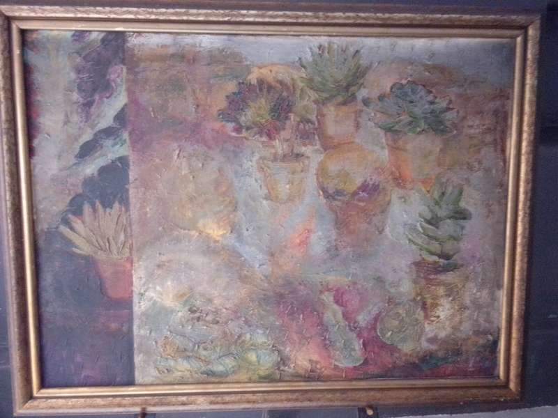 Circa 1932 Oil on Canvas 'Still Life' Signed