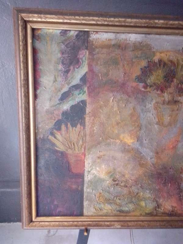 Circa 1932 Oil on Canvas 'Still Life' Signed