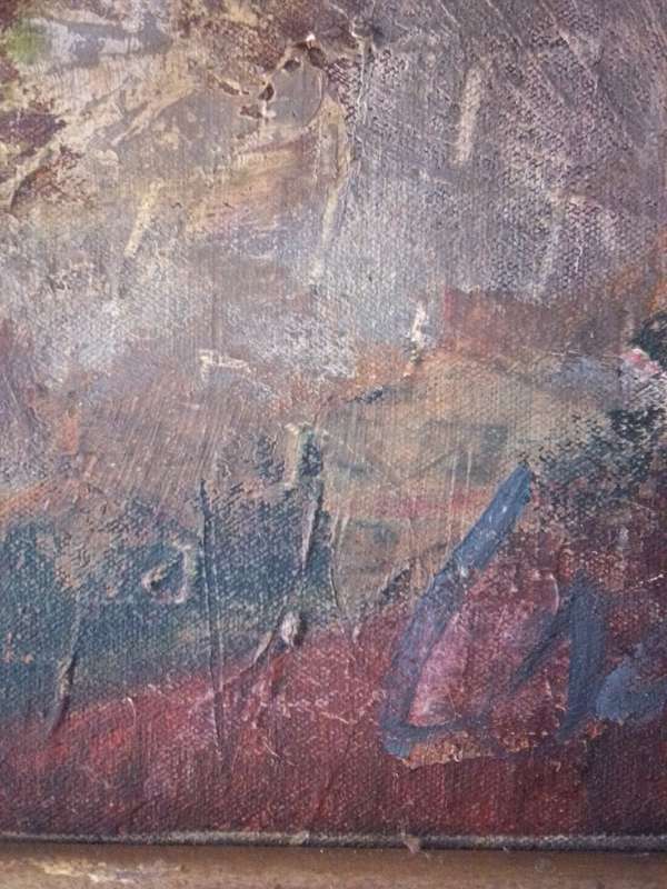 Circa 1932 Oil on Canvas 'Still Life' Signed