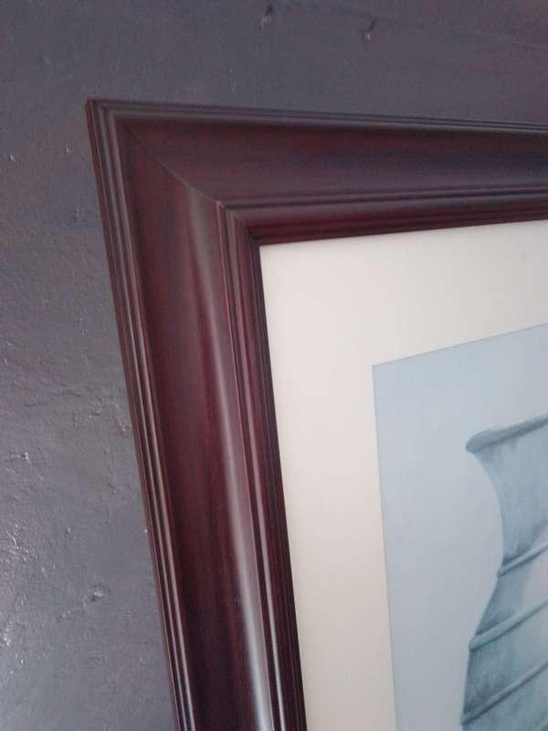 Stunning Large Framed Print 'Old Vases'