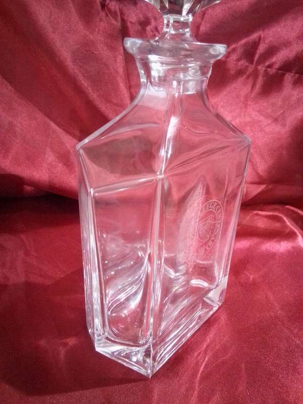 St John's College 100 Centenary 1898 - 1998 Glass Decanter (Mint Condition)