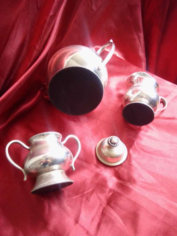 Circa 1940's Silver plated Tea Set