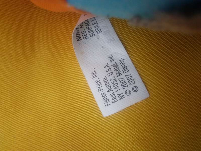 2007 Branded Fisher Price / Disney 'Goofy' Soft Toy