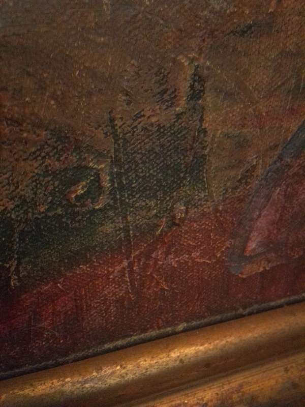 Circa 1932 Oil on Canvas 'Still Life' Signed