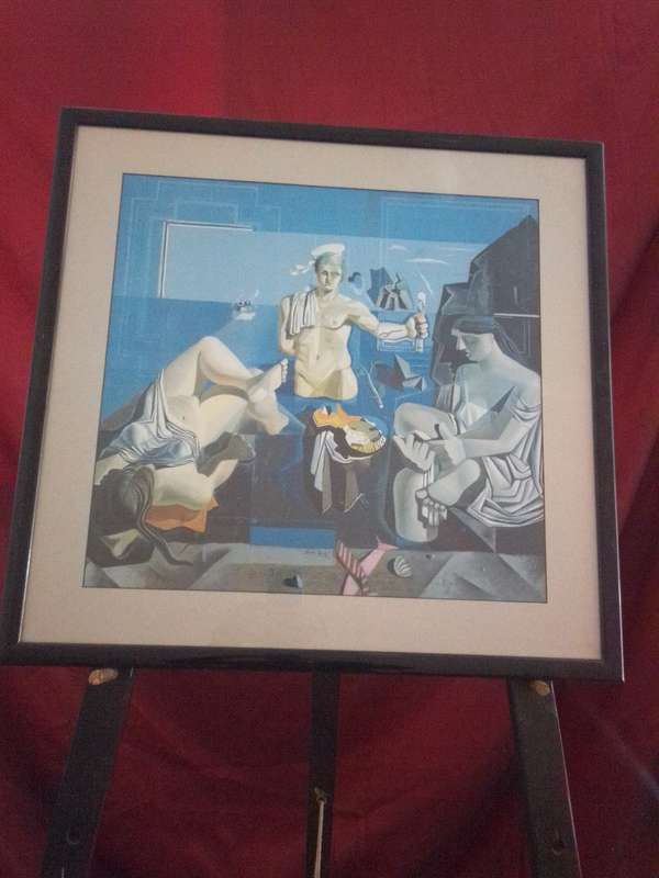 Famous Spanish Artist Salvador Dali (1904 - 1989) Signed Print