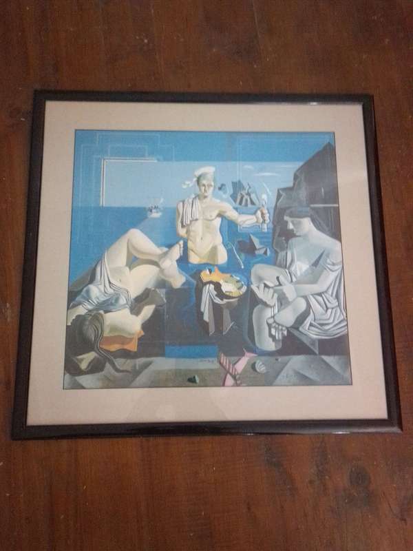 Famous Spanish Artist Salvador Dali (1904 - 1989) Signed Print