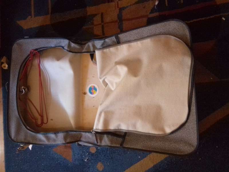 1960's - 70's Strato Lightweight Travel Bag with Keys