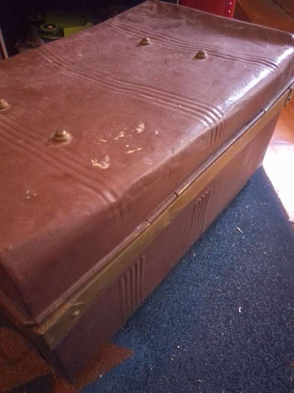 1800's Steel Trunk