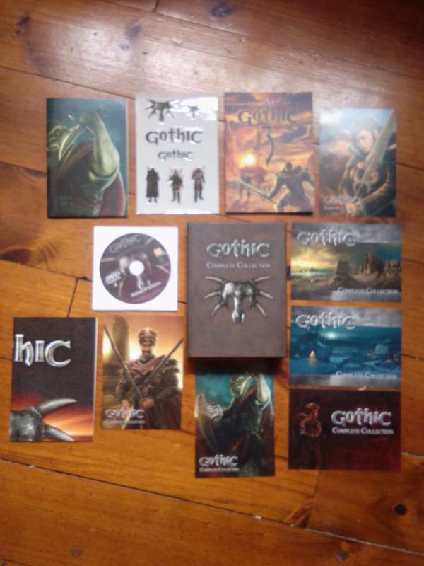 GOTHIC THE COMPLETE COLLECTION PC BOXSET (Mint Condition)