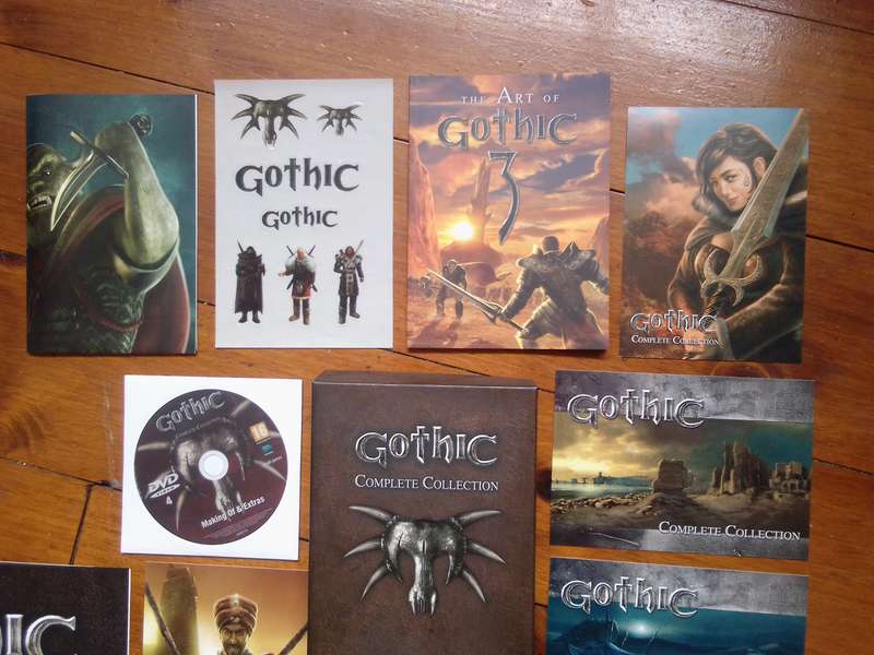 GOTHIC THE COMPLETE COLLECTION PC BOXSET (Mint Condition)