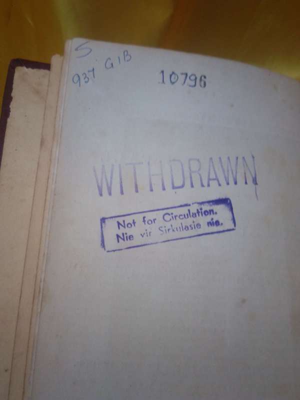 Circa 1854 The Decline & Fall of the Roman Empire - Edward Gibbon